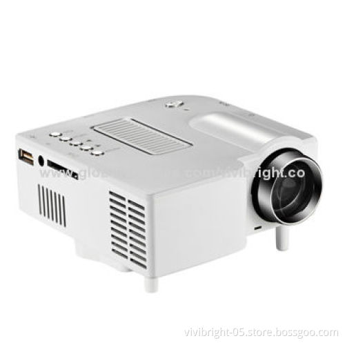 Portable Multimedia LED GP5S upgraded from UC28+ Mini Projector support HDMI AV Video VGA pico ledNew